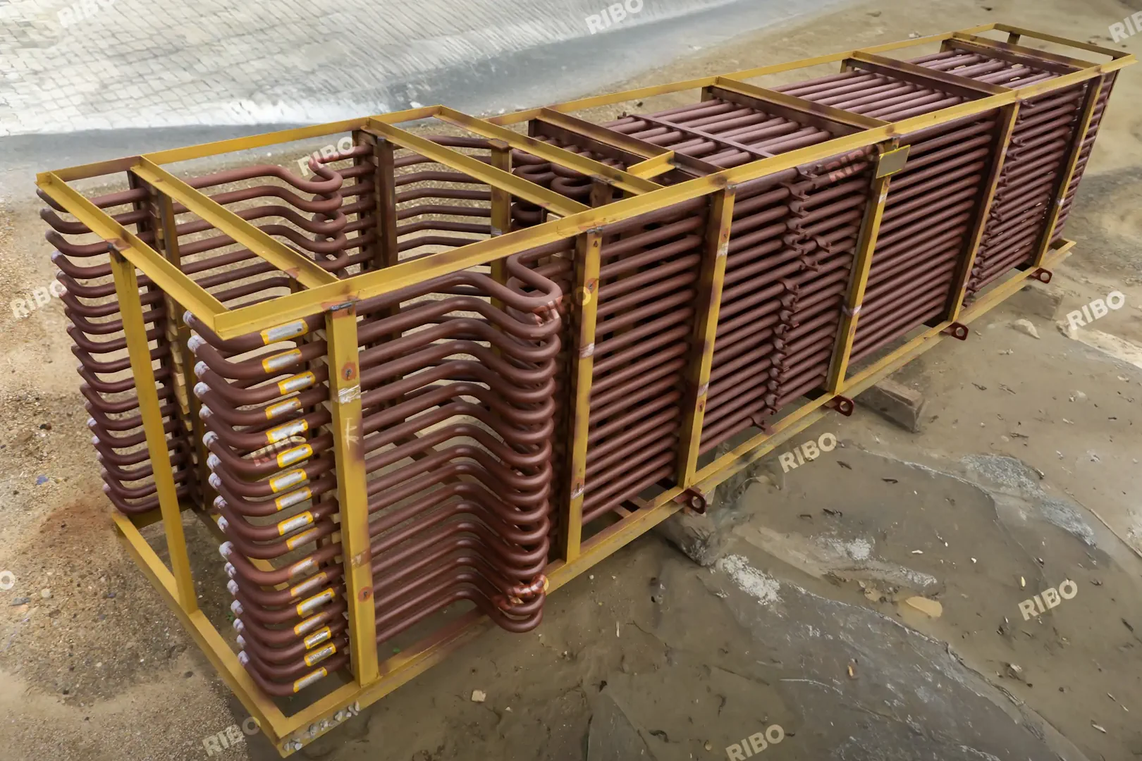 High-Pressure Boiler Superheater Assembly