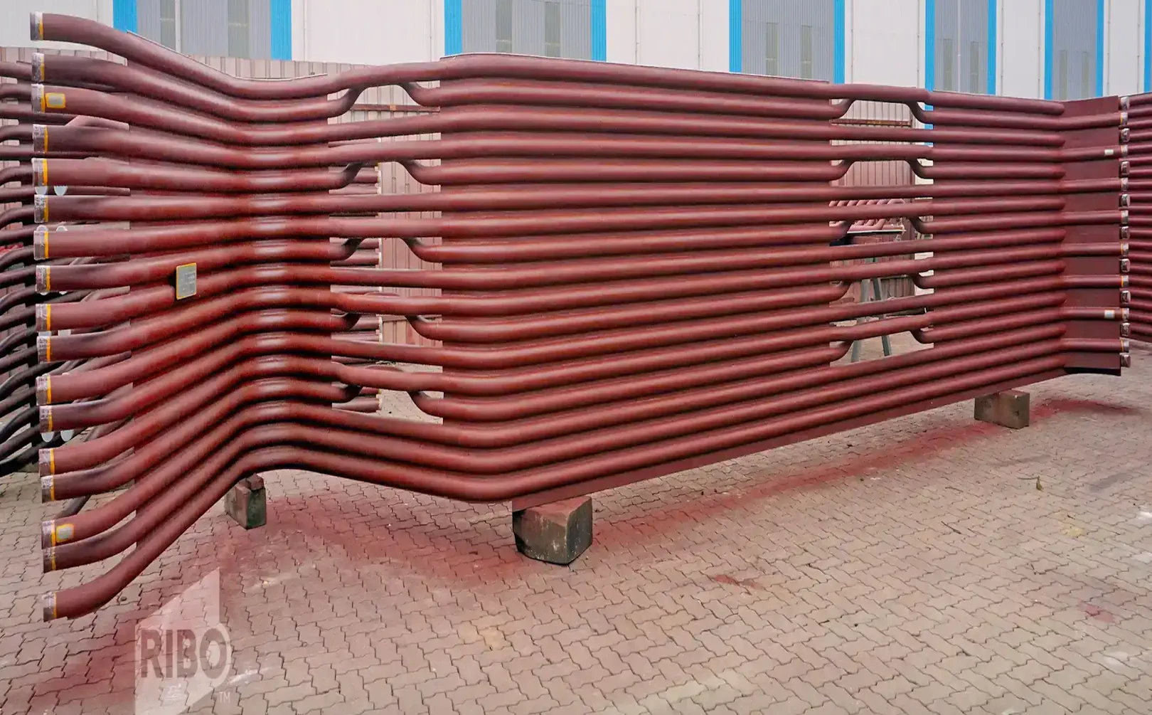 Waterwall Panel with bends